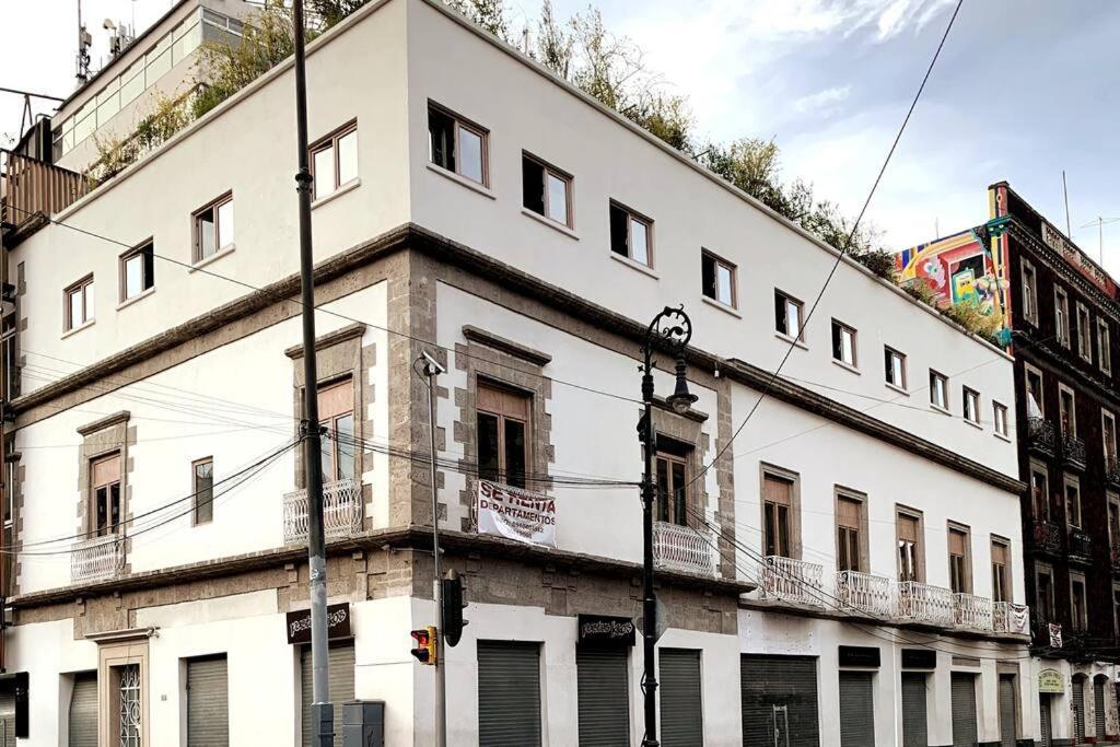 123 Loft Confort Centro Hist Cdmx Ventana Acustica Mexikóváros Kültér fotó