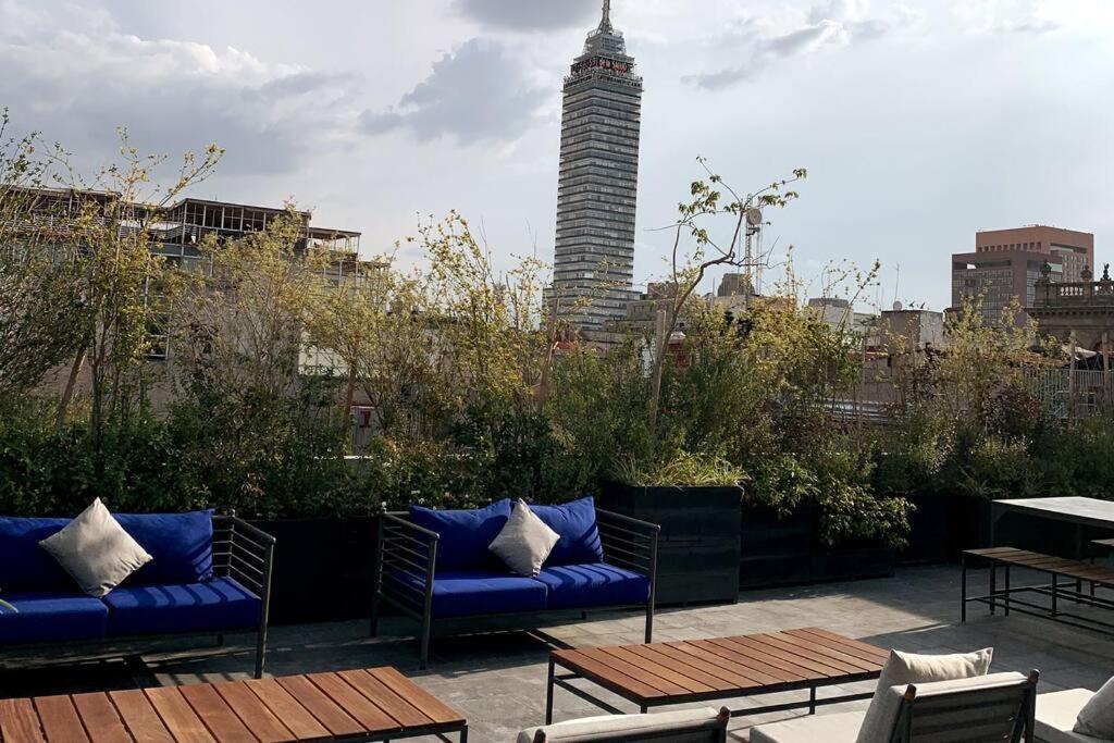 123 Loft Confort Centro Hist Cdmx Ventana Acustica Mexikóváros Kültér fotó